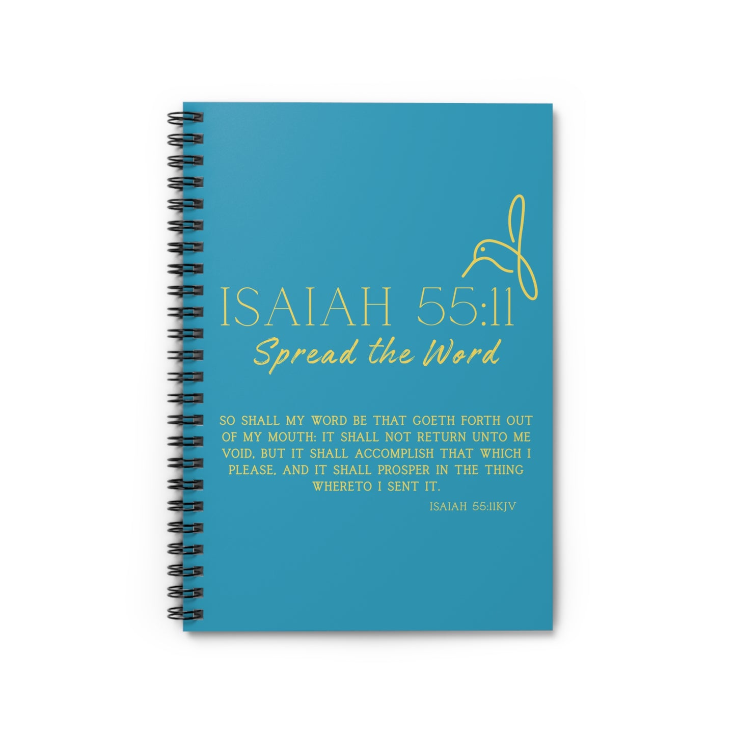 Isaiah 55:11 Notebook