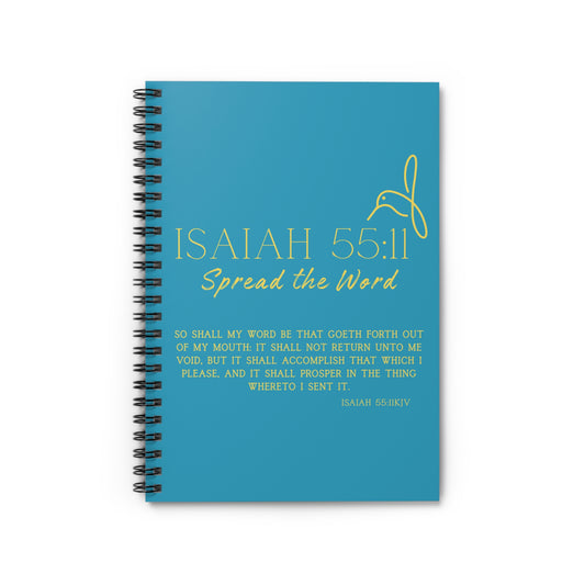 Isaiah 55:11 Notebook
