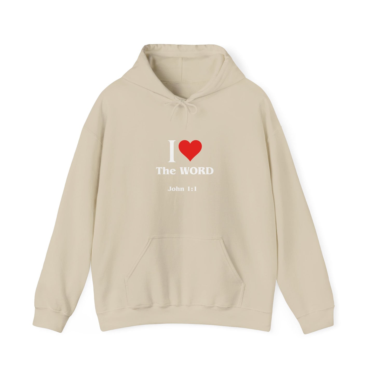I Heart the Word Hoodie