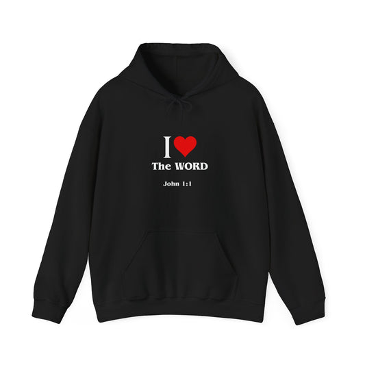 I Heart the Word Hoodie