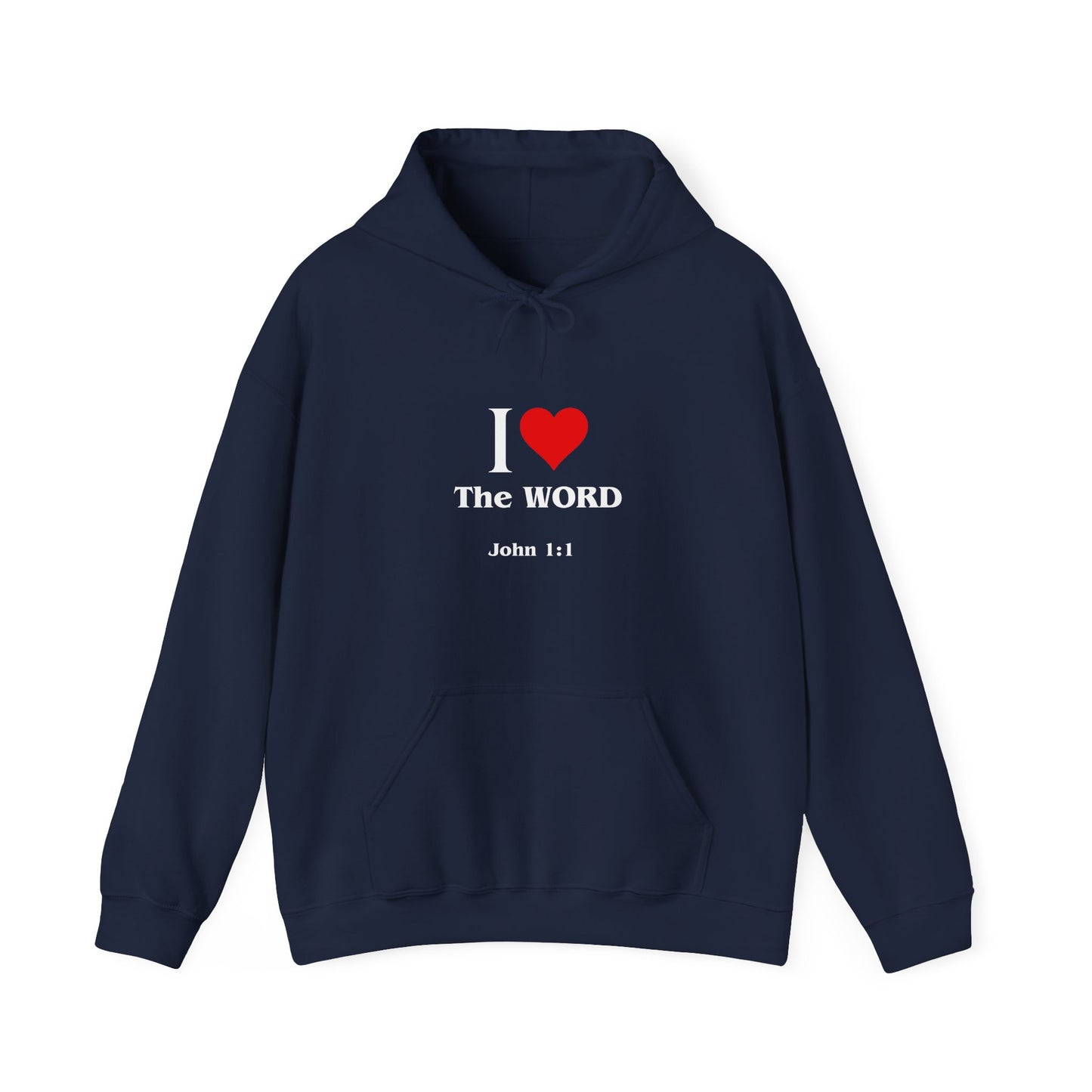 I Heart the Word Hoodie