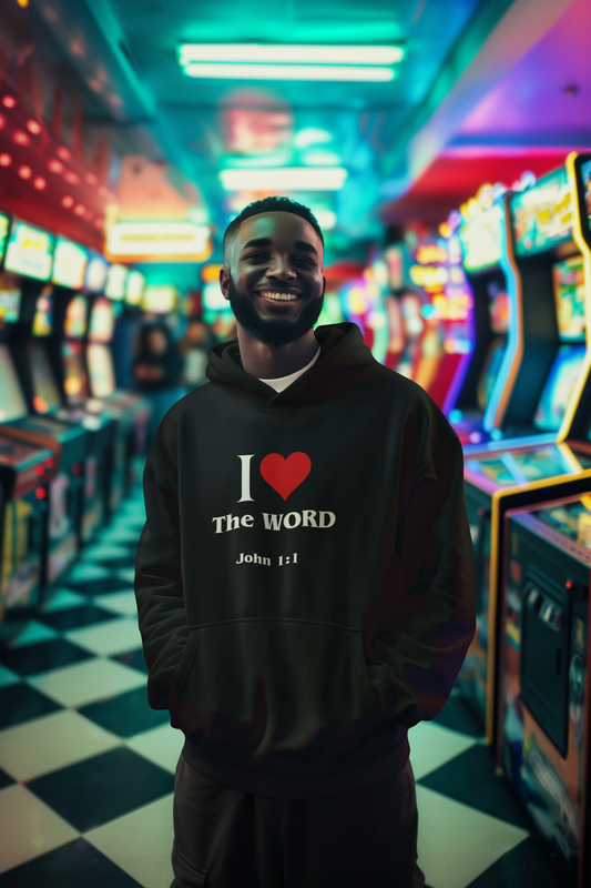 I Heart the Word Hoodie